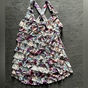 Juniors Ruffled Tank Top